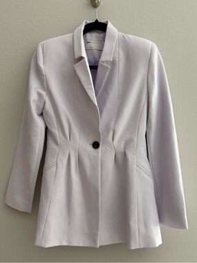 ASOS Lilac Lavender Tailored Blazer Size US 4